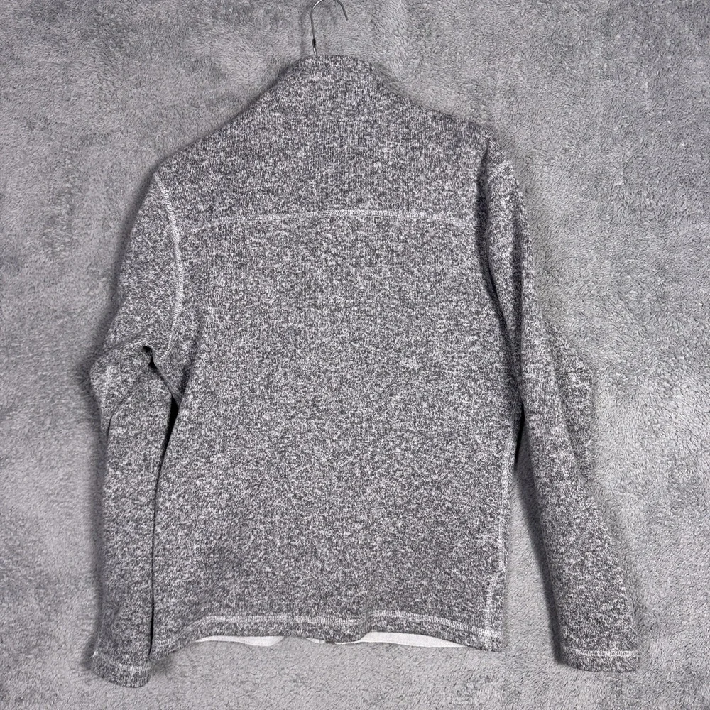 The North Face Gordon Lyons Full Zip Fleece Jacket Mens Size Small Gray Heather
